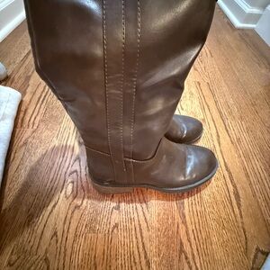 Brown Tall Riding Boots